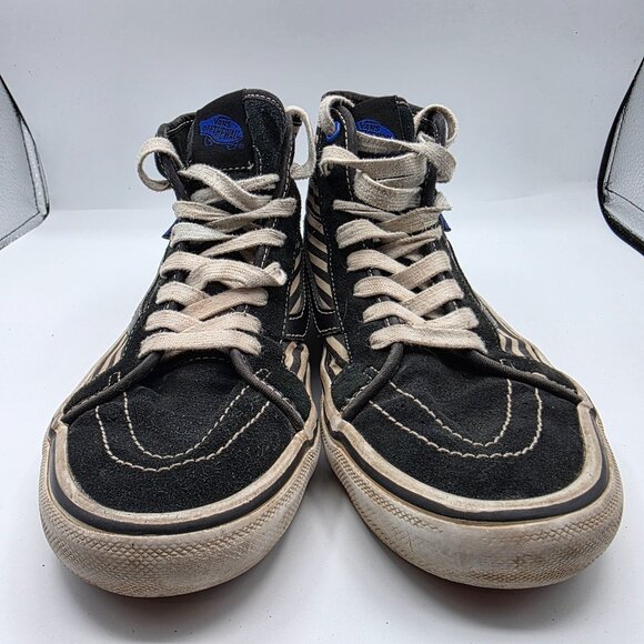 Vans Sk8 Hi x Breana Geering Mens Size 9 Black High Top Shoes Casual Walking - Picture 2 of 14